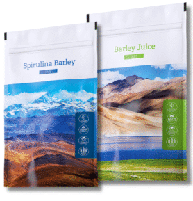 Energy Spirulina Barley Tabs. + Barley  juice Tabs.