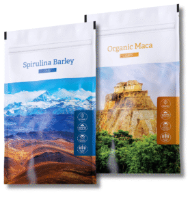 Energy Spirulina Barley Tabs. + Organic Maca