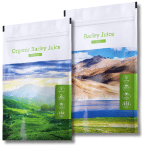 Energy Organic Barley juice Powder + Barley juice Tabs.