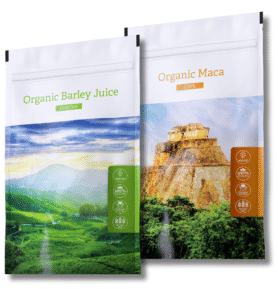 Energy Organic Barley juice Powder + Organic Maca