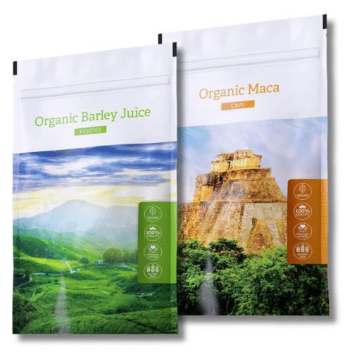 Energy Organic Barley juice Powder + Organic Maca