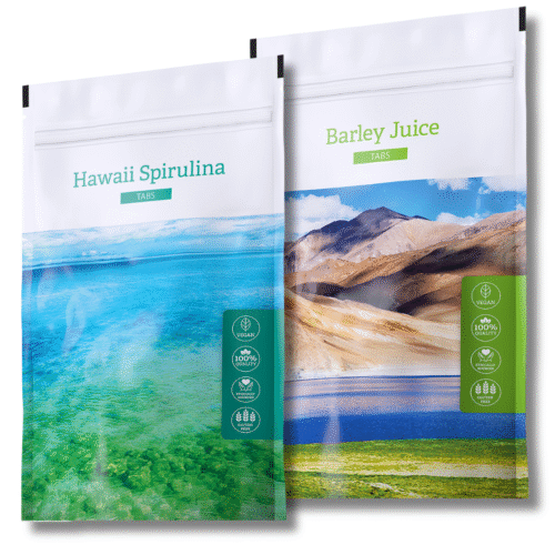 Energy Hawaii Spirulina Tabs. + Barley juice Tabs.