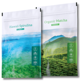 Energy Hawaii Spirulina Tabs + Organic Matcha Powder