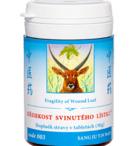 TCM Herbs 003 Křehkost svinutého lístku® 100 tablet