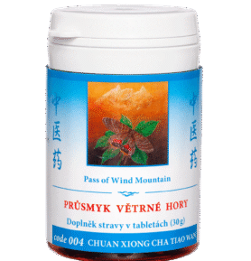 TCM Herbs 004 Průsmyk větrné hory 100 tablet