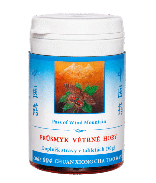 TCM Herbs 004 Průsmyk větrné hory 100 tablet