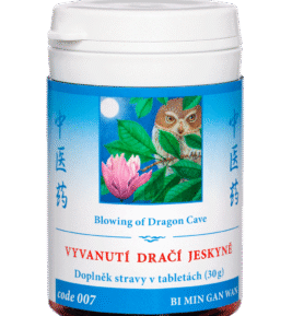 TCM Herbs 007 Vyvanutí dračí jeskyně 100 tablet