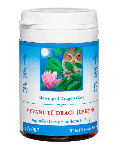 TCM Herbs 007 Vyvanutí dračí jeskyně 100 tablet
