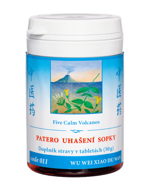 TCM Herbs 011 Patero uhašení sopky 100 tablet