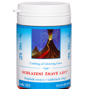 TCM Herbs 202 Ochlazení žhavé lávy® 100 tablet