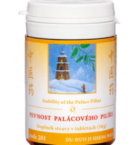 TCM Herbs 201 Pevnost palácového pilíře 100 tablet