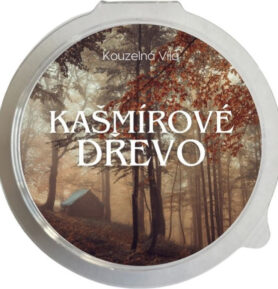 Kouzelná Víla - KAŠMÍROVÉ DŘEVO Sójový vonný vosk do aromalampy 20g