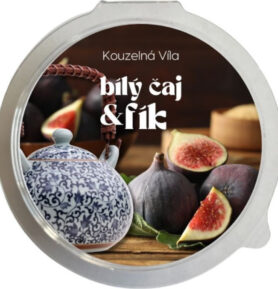 Kouzelná Víla - BÍLÝ ČAJ A FÍK Sójový vonný vosk do aromalampy 20g