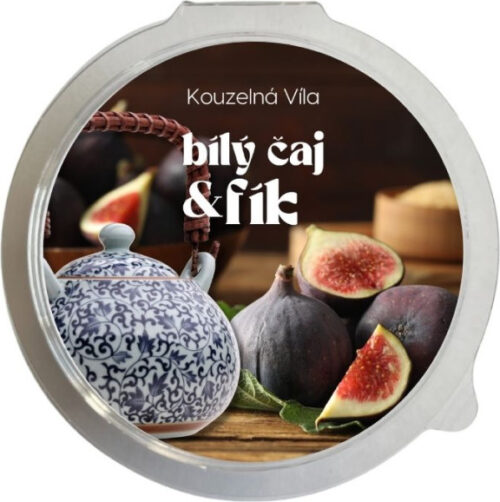 Kouzelná Víla - BÍLÝ ČAJ A FÍK Sójový vonný vosk do aromalampy 20g