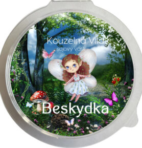 Kouzelná Víla - BESKYDKA Sójový vonný vosk do aromalampy 20g
