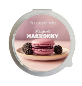 Kouzelná Víla - OSTRUŽINOVÉ MAKRONKY Sójový vonný vosk do aromalampy 20g