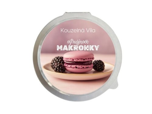 Kouzelná Víla - OSTRUŽINOVÉ MAKRONKY Sójový vonný vosk do aromalampy 20g