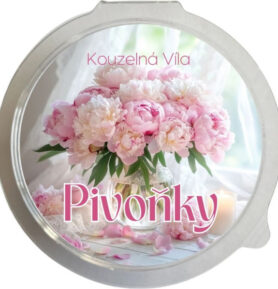 Kouzelná Víla - PIVOŇKY Sójový vonný vosk do aromalampy 20g