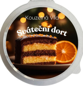 Kouzelná Víla - SVÁTEČNÍ DORT Sójový vonný vosk do aromalampy 20g