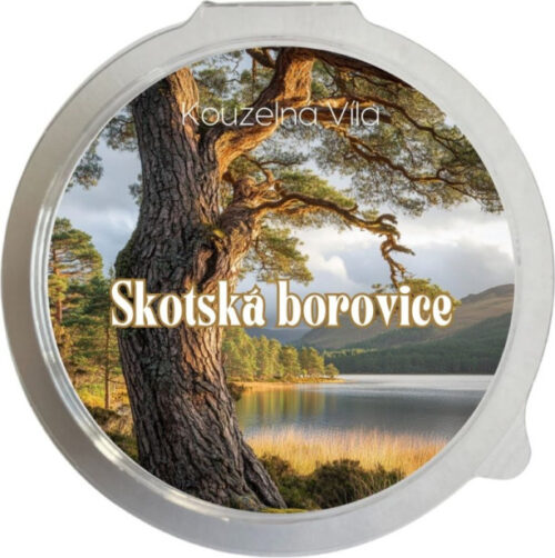 Kouzelná Víla - SKOTSKÁ BOROVICE Sójový vonný vosk do aromalampy 20g