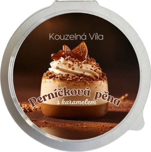 Kouzelná Víla - PERNÍČKOVÁ PĚNA Sójový vonný vosk do aromalampy 20g