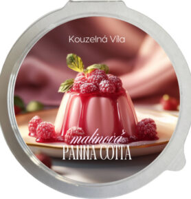 Kouzelná Víla - MALINOVÁ PANNA COTTA Sójový vonný vosk do aromalampy 20g