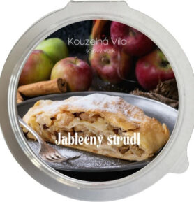 Kouzelná Víla - JABLEČNÝ ŠTRUDL Sójový vonný vosk do aromalampy 20g