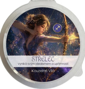 Kouzelná Víla - STŘELEC Sójový vonný vosk do aromalampy 20g