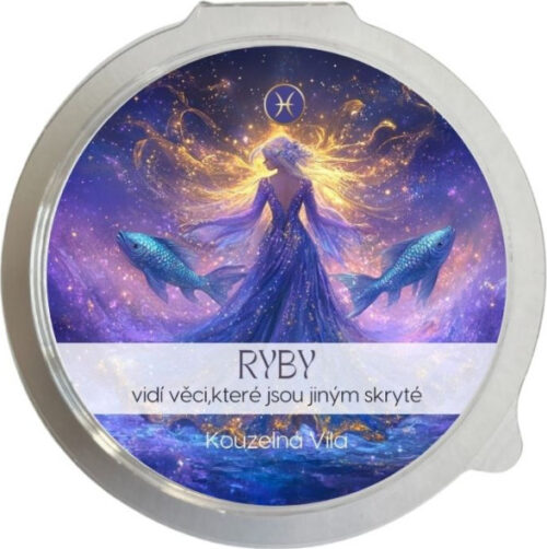 Kouzelná Víla - RYBY Sójový vonný vosk do aromalampy 20g