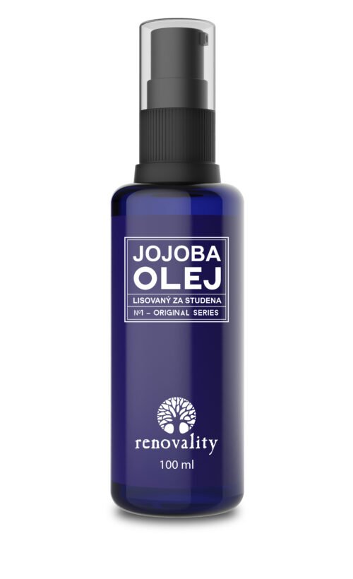 Jojobový olej 100 ml lisovaný za studena s pumpičkou