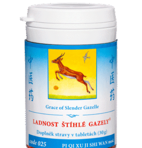 TCM Herbs 025 Ladnost štíhlé gazely® 100 tablet