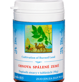 TCM Herbs 015 Obnova spálené země 100 tablet
