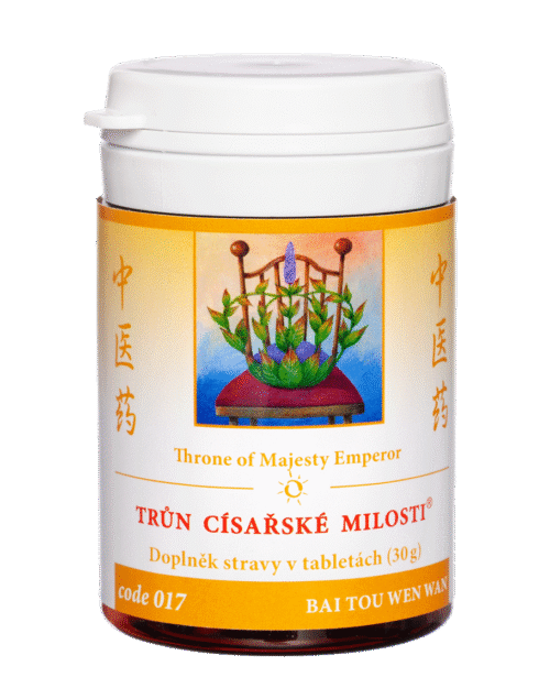 TCM Herbs 017 Trůn císařské milosti® 100 tablet