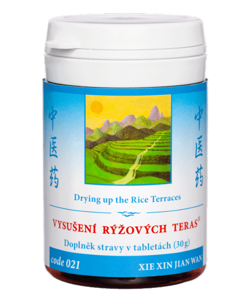 TCM Herbs 021 Vysušení rýžových teras® 100 tablet