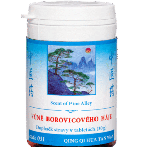 TCM Herbs 031 Vůně borovicového háje 100 tablet