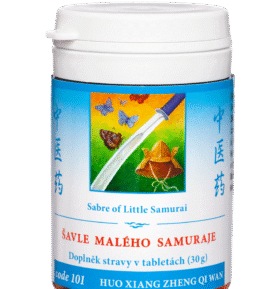 TCM Herbs 101 Šavle malého samuraje 100 tablet