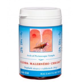 TCM Herbs 038 Klenba malebného chrámu® 100 tablet