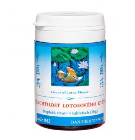 TCM Herbs 042 Ušlechtilost lotosového květu® 100 tablet