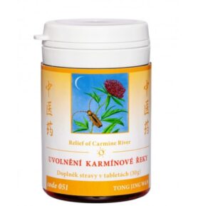 TCM Herbs 051 Uvolnění karmínové řeky® 100 tablet