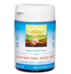 TCM Herbs 111 Zastavení toku žluté řeky® 100 tablet