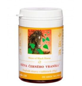 TCM Herbs 119 Hříva černého vraníka® 100 tablet