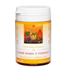 TCM Herbs 190 Sladké plody z yunnanu® 100 tablet