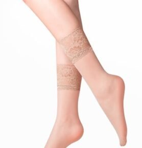 Dámské klasické ponožky Kala 690 GABRIELLA beige (j.bez) UNI