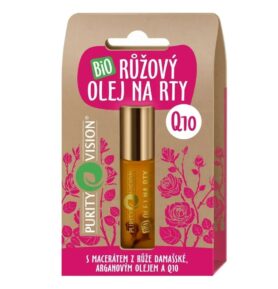 Purity Vision BIO Růžový olej na rty s Q10 10 ml