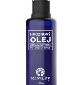 Hroznový olej za studena lisovaný ze semen 100 ml