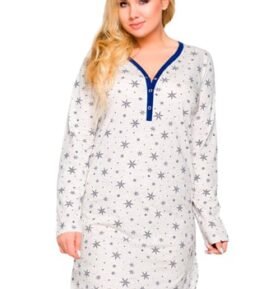 Dámská noční košile Tamara 2127/71 TARO šampaň (ecru) 3XL