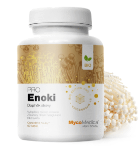 MycoMedica Enoki PRO 90 kapslí