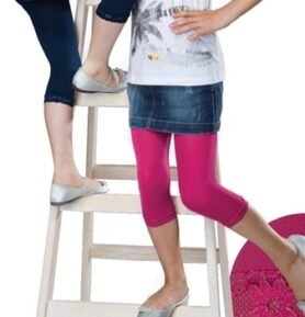 Dívčí leginy Ada 748 leggings Gabriella šampaň (ecru) 110/122