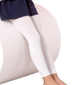 Dívčí leginy Long 750 leggings Gabriella zelená mint 110/122