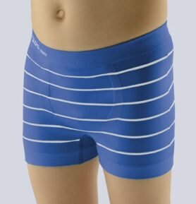 Dětské chlapecké boxerky GINO 25997P atlantic bílá M